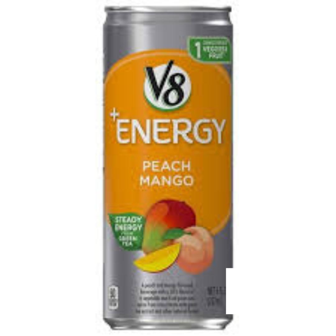 V8 +Energy Sparkling Strawberry Kiwi – Veggie and Fruit Serving Plus Calm Clean Energy for Self-Care Days