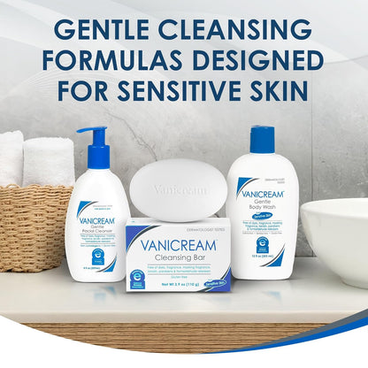 Vanicream Cleansing Bar — One Unscented Bar Replaces Multiple Bottles for an Uncluttered Bathroom