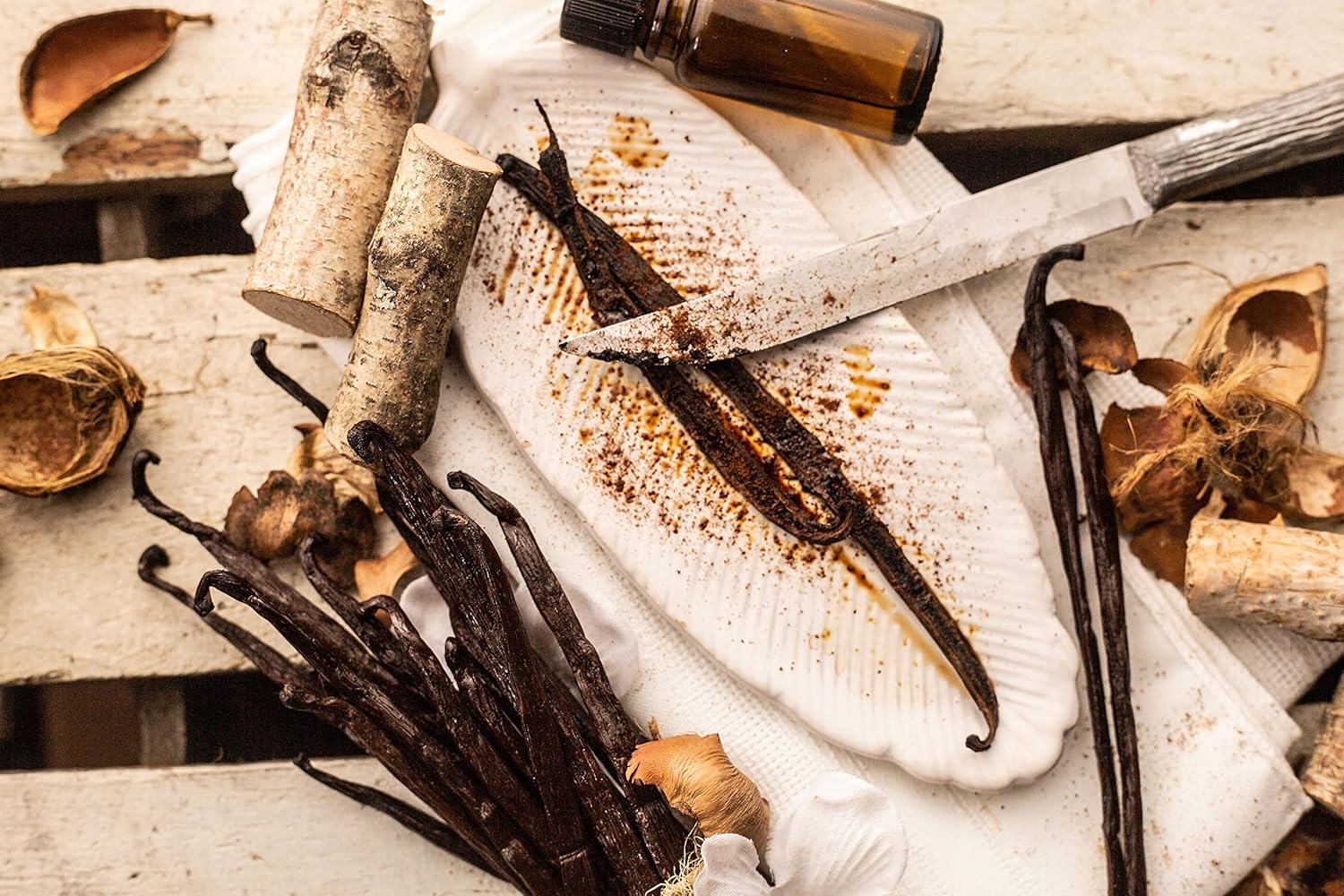 Vanilla Bean Kings 10 Organic Madagascar Bourbon Vanilla Pods - Gourmet Birthday Gift for Mom and Her Home Baking Hobby