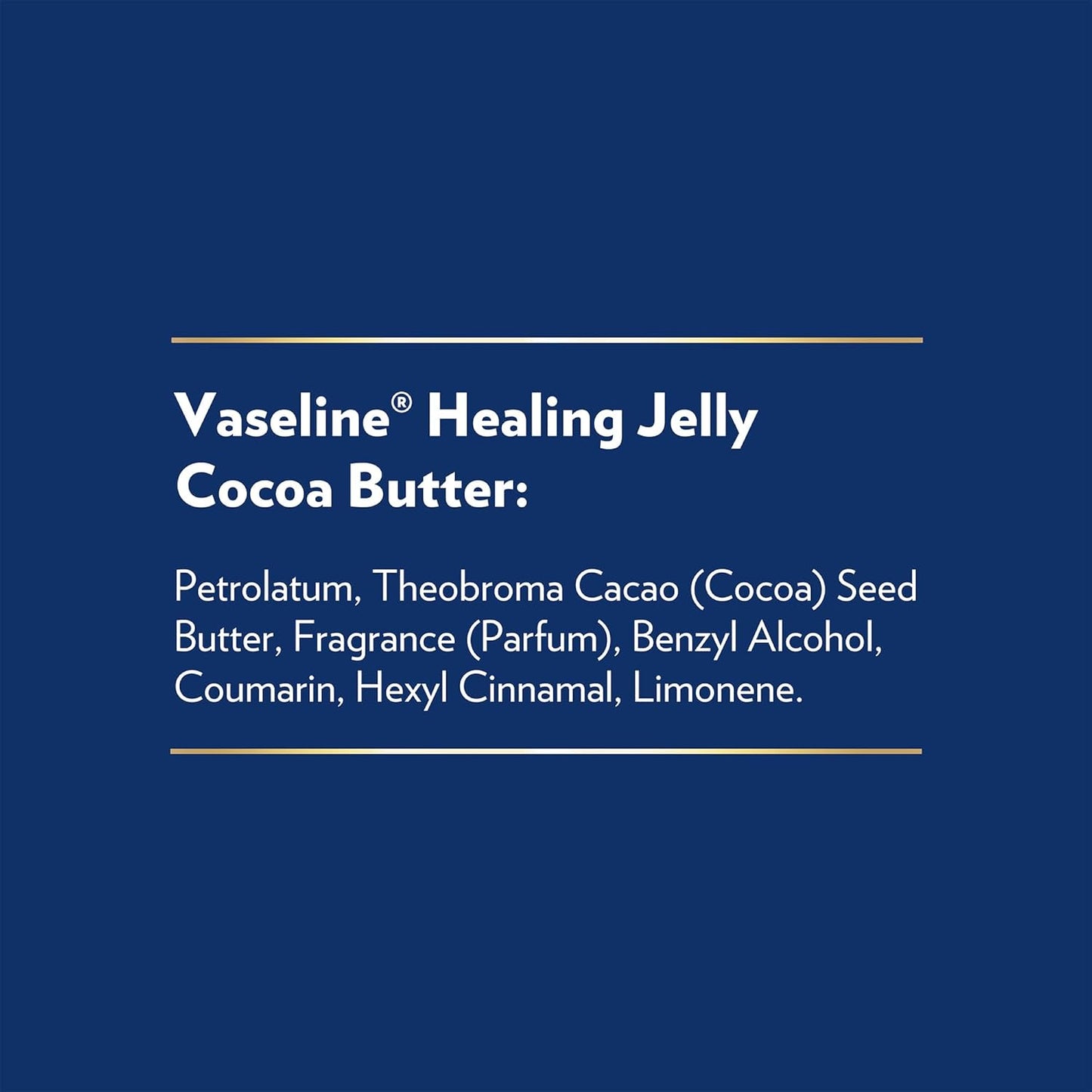 Vaseline Blueseal Rich Conditioning Cocoa Butter Jelly – Nightly Bedtime Moisturizing Ritual for Cracked Heels and Dry Skin