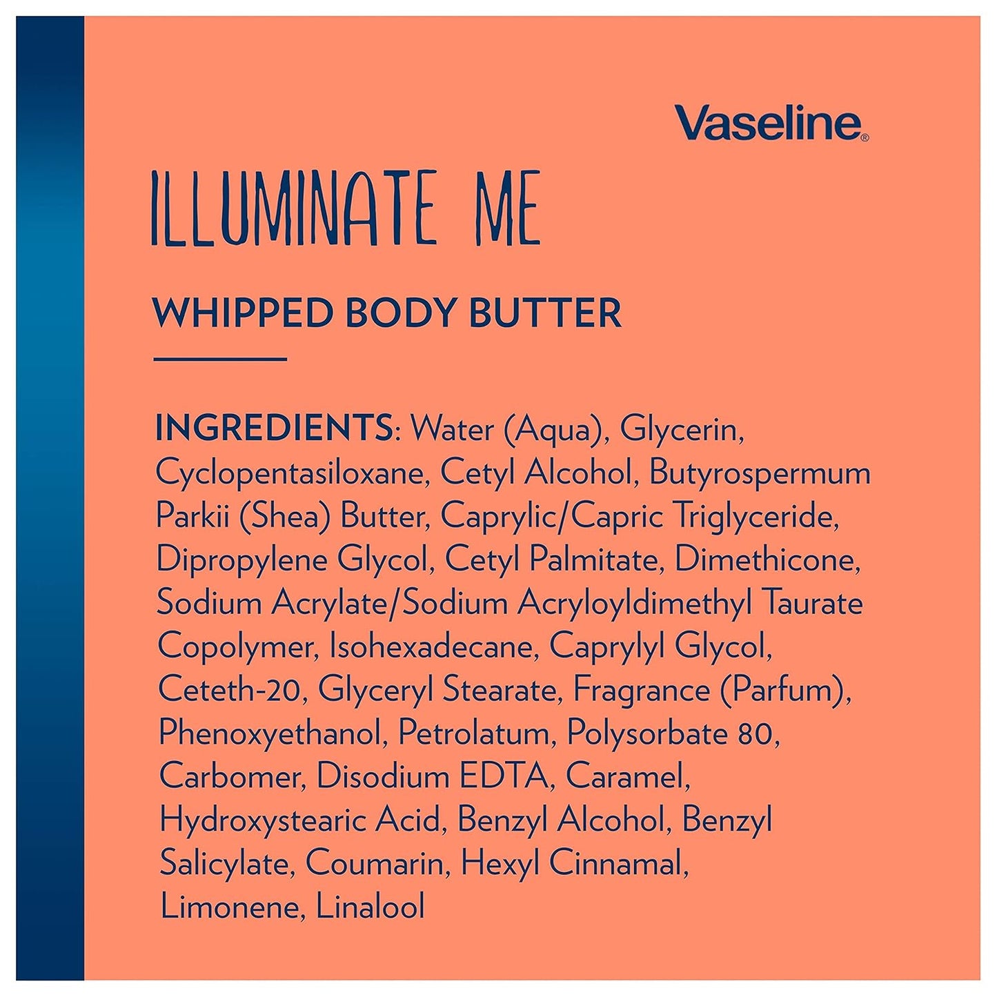 Vaseline Illuminate Me Whipped Body Butter for Melanin-Rich Skin – Nightly Self-Care Ritual with Warm I've Arrived Scent, 11 oz