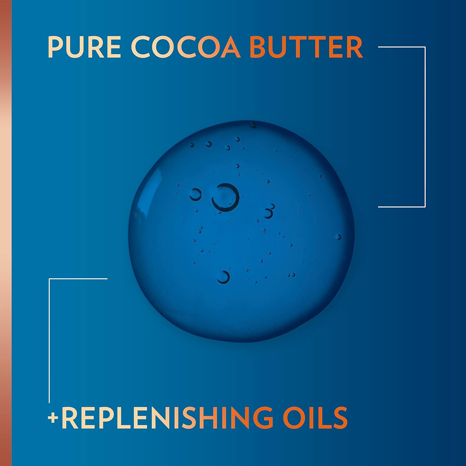 Vaseline Intensive Care Cocoa Radiant Body Gel Oil – Nightly Self-Care Ritual for Mindful Bath Time Hydration, 6.8 oz (Pack of 3)