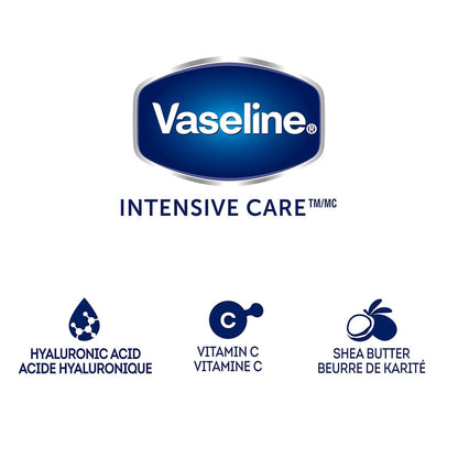 Vaseline Intensive Care Lotion 2-Pack – Thoughtful Birthday Gift for Mom, Sensitive Skin Moisturizer 3.4 Oz