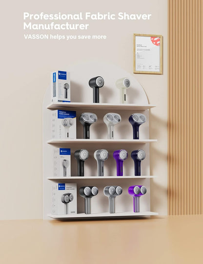 VASSON Fabric Shaver – Thoughtful Birthday Gift for Her, Rechargeable Sweater Defuzzer for Knit Lovers