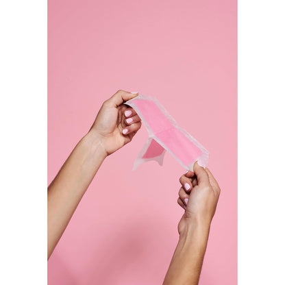 VEET Ready-To-Use Wax Strips – Self-Care Ritual for Smooth Legs, At-Home Hair Removal Spa Experience