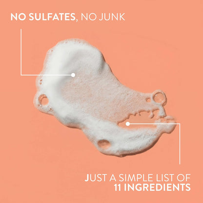 vegan and cruelty-free certified, designed for all hair types including curly, straight, and damaged
