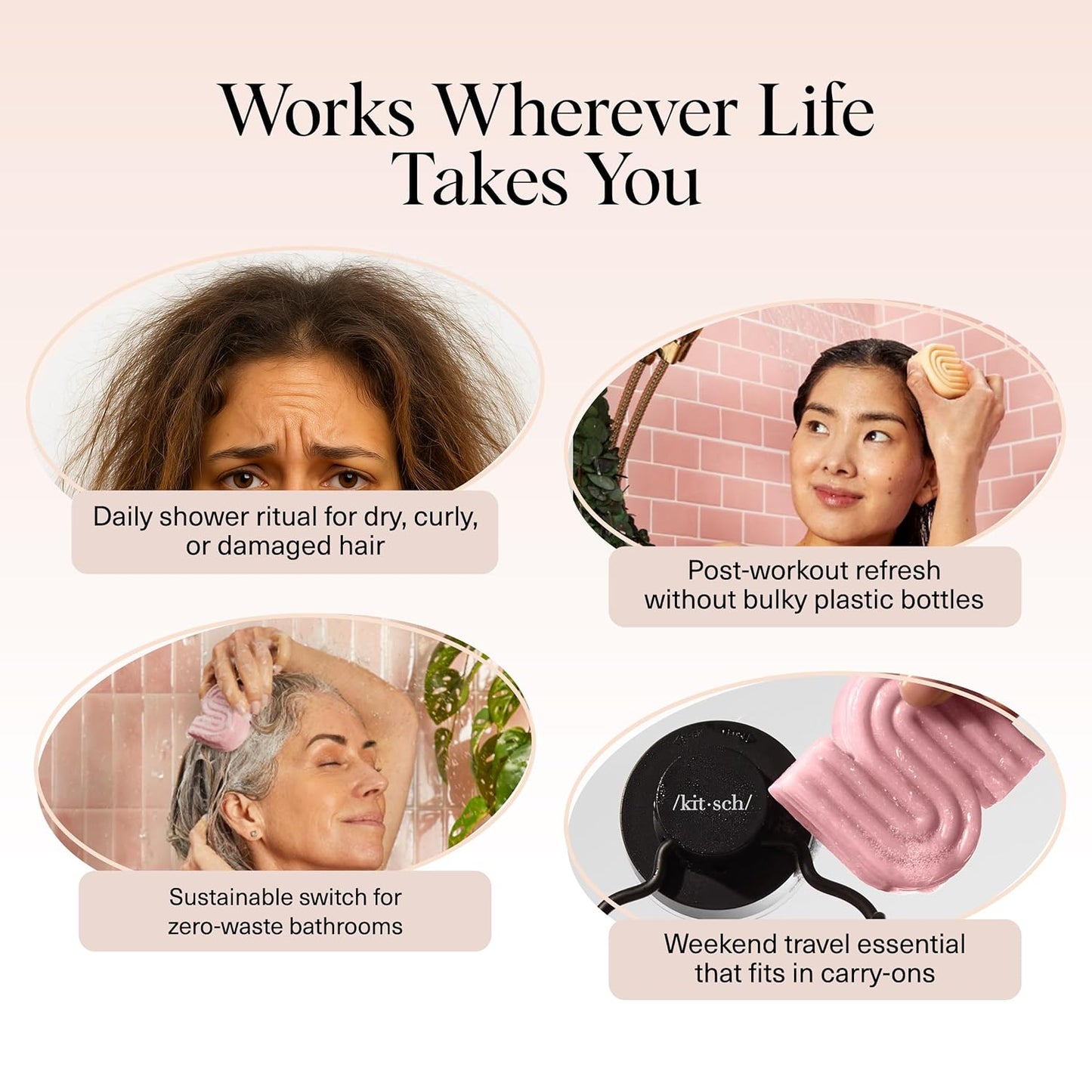 vegan, cruelty-free formulation free of sulfates, silicones, and artificial fragrance