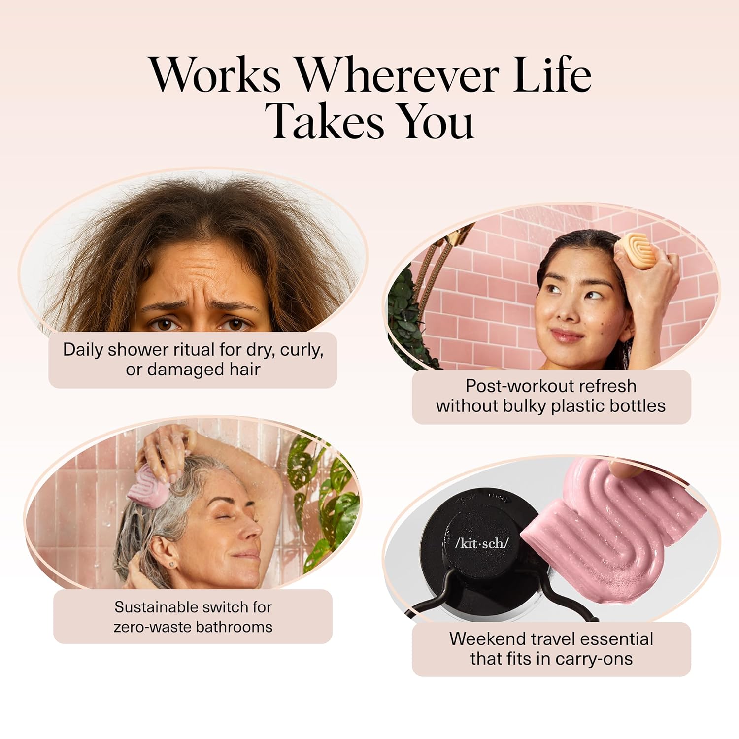 vegan, cruelty-free formulation free of sulfates, silicones, and artificial fragrance