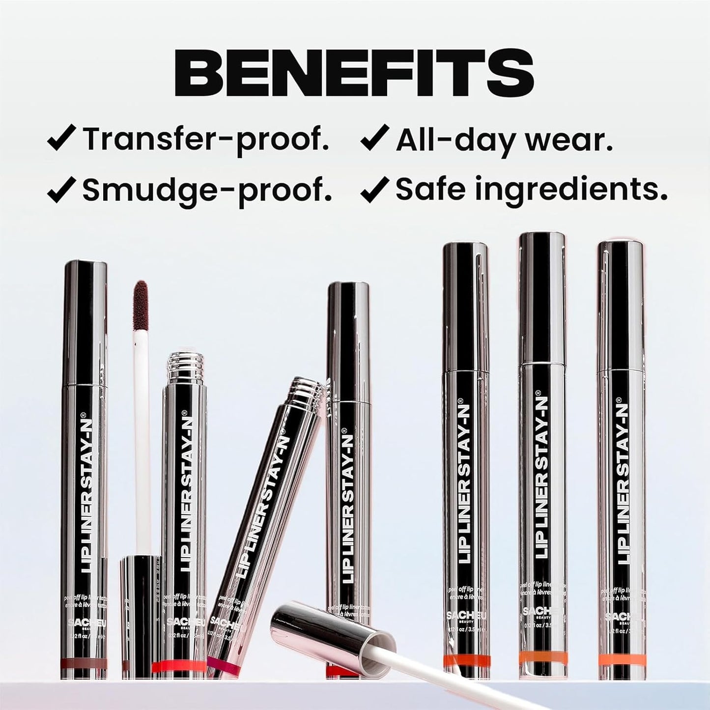 vegan, cruelty-free, fragrance-free, lip-safe formula