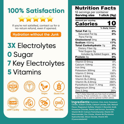 Venture Pal Electrolyte Powder Packets – Morning Hydration Ritual for Mindful Wellness Routines