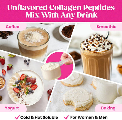 Venture Pal Multi Collagen Powder – Holiday Gift for Mom, All-in-One Collagen and Wellness Supplement