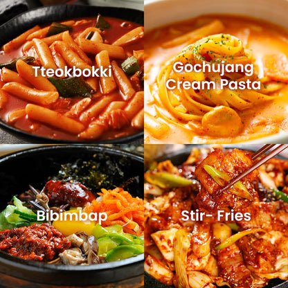 versatile sweet-spicy-savory flavor profile usable as sauce, marinade, stew base, or dip