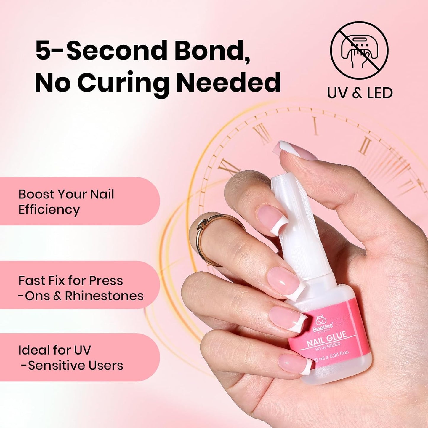 viscous gel formula with strong toughness and moderate viscosity for natural flex