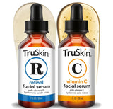 TruSkin Serum Duo Gift Set – Premium Vitamin C & Retinol for Anti-Aging Skincare Lovers