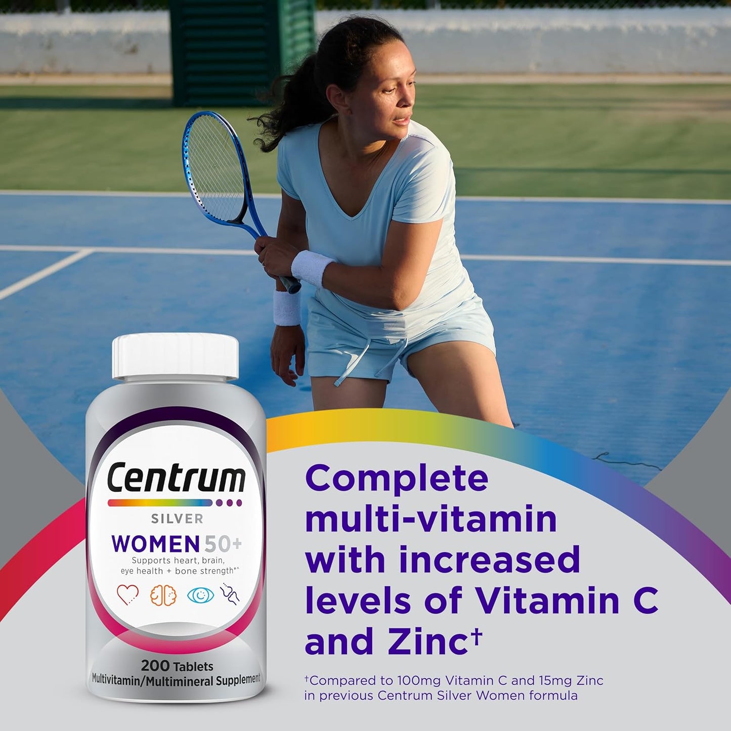 vitamin d3, calcium, and zinc to support bone, muscle, and immune function
