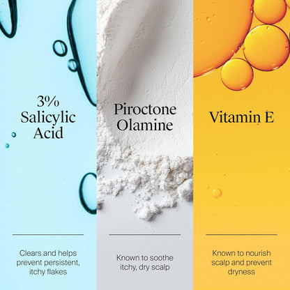 vitamin e and pro-vitamin b5 for scalp hydration and barrier support