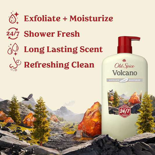 volcano with dark cedar + amber signature scent blend