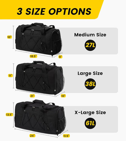 Vorspack Gym Bag for Men - Mindful Companion for Yoga Classes, Pilates Studios, and Wellness Retreats