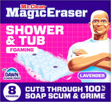 Mr. Clean Magic Eraser Sponge – Streamlined Bathroom Cleaner for Tubs and Tile, Soap Scum Remover