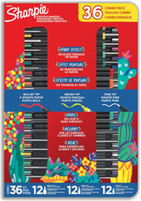 Sharpie Creative Markers for Kids – Water-Based Acrylic Paint Pens for School Art Projects and Rock Painting, 36 Count Variety Pack