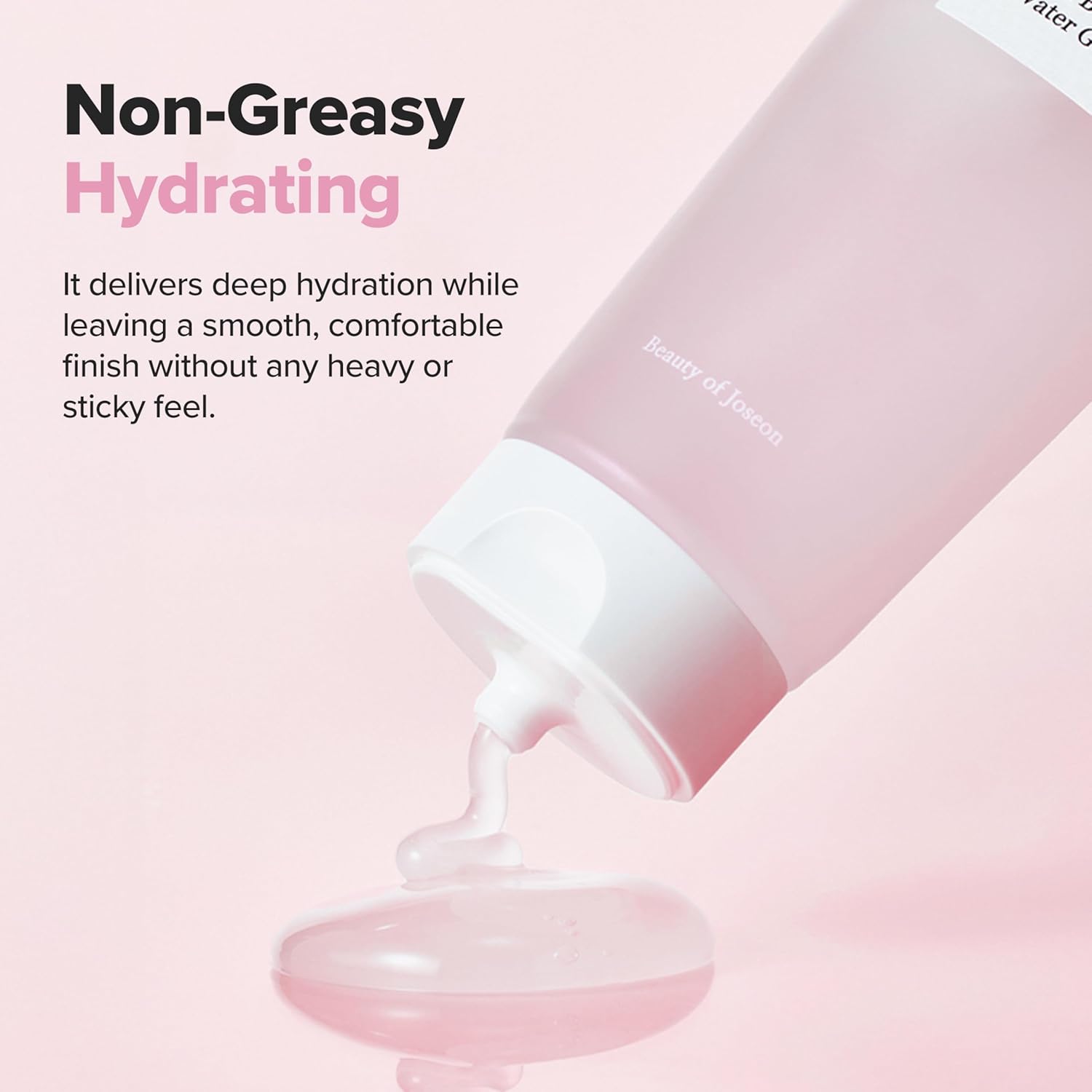 water gel texture that delivers intense hydration without heaviness