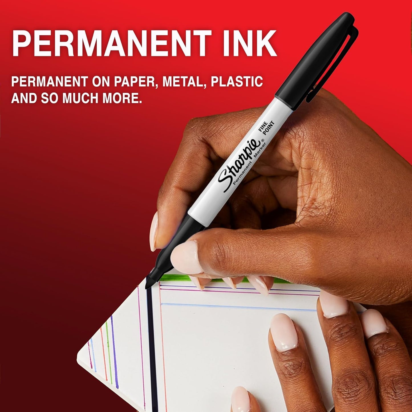 water-resistant and fade-resistant formula for long-lasting impressions
