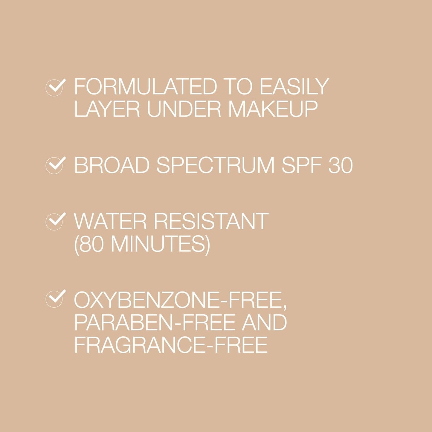 water-resistant for up to 80 minutes of swimming or sweating