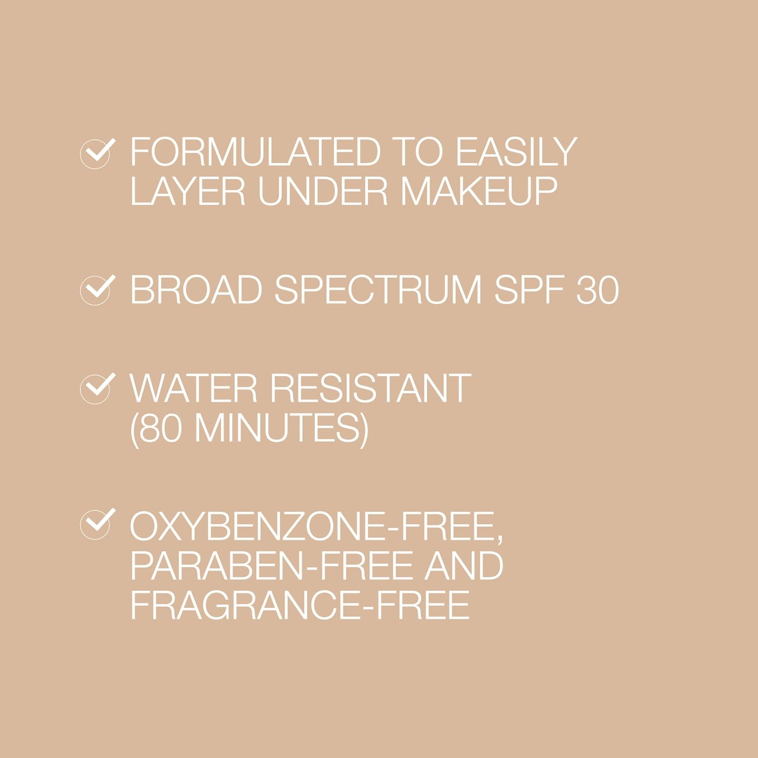 water-resistant for up to 80 minutes of swimming or sweating