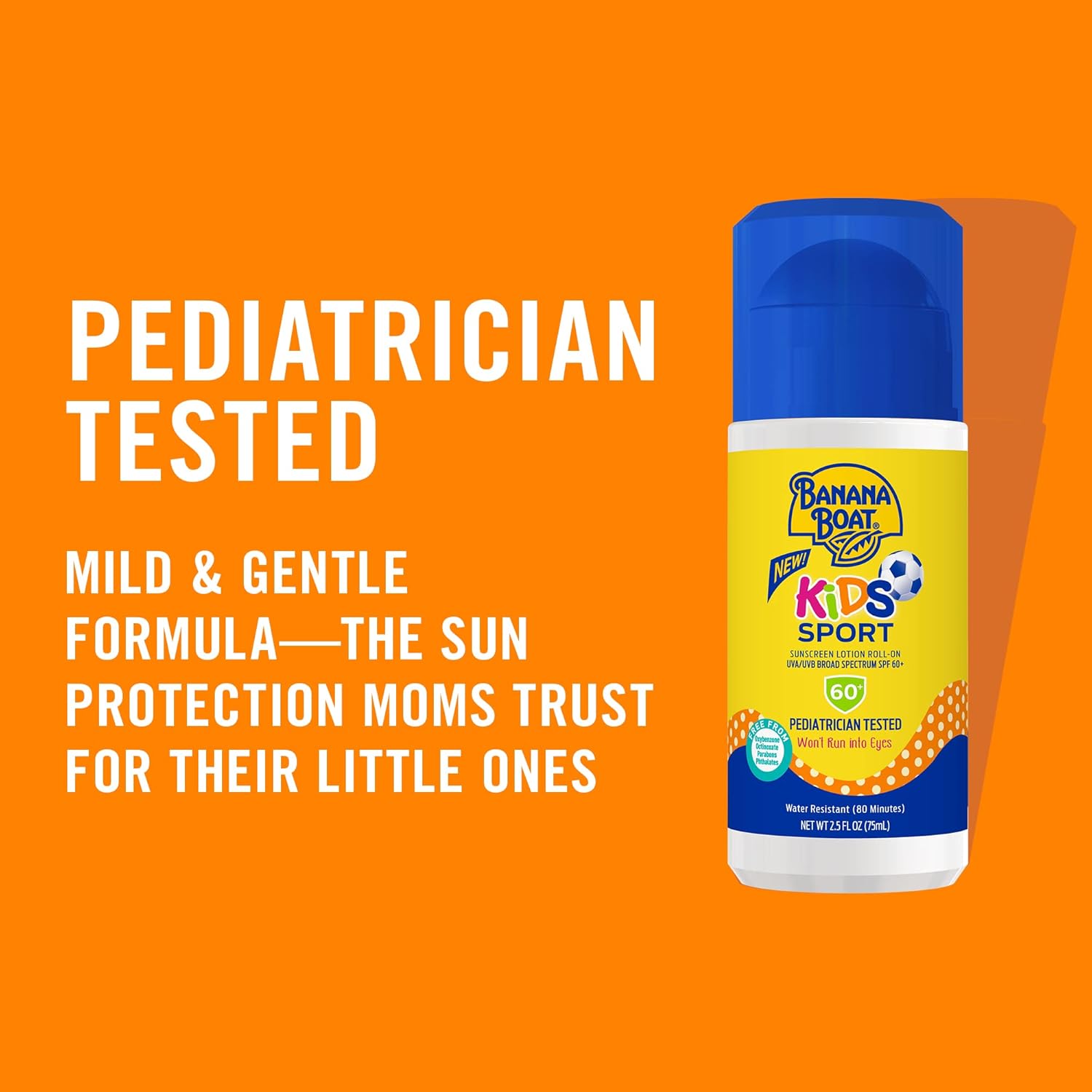 water-resistant formula suitable for swimming and sports
