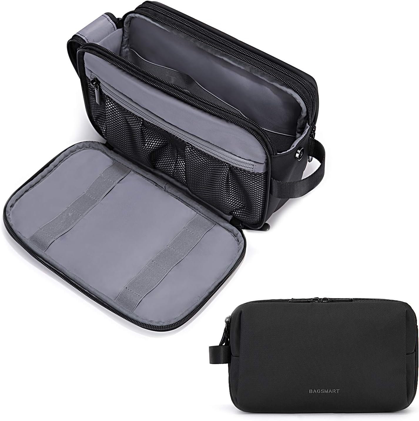 water-resistant polyester exterior with wipe-clean surface