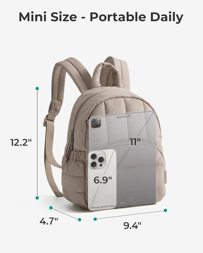 water-resistant quilted polyester outer shell weighing only 0.66 lbs