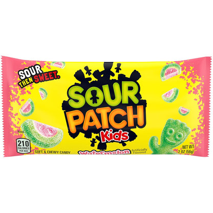 watermelon-slice shape with pink and green coloring