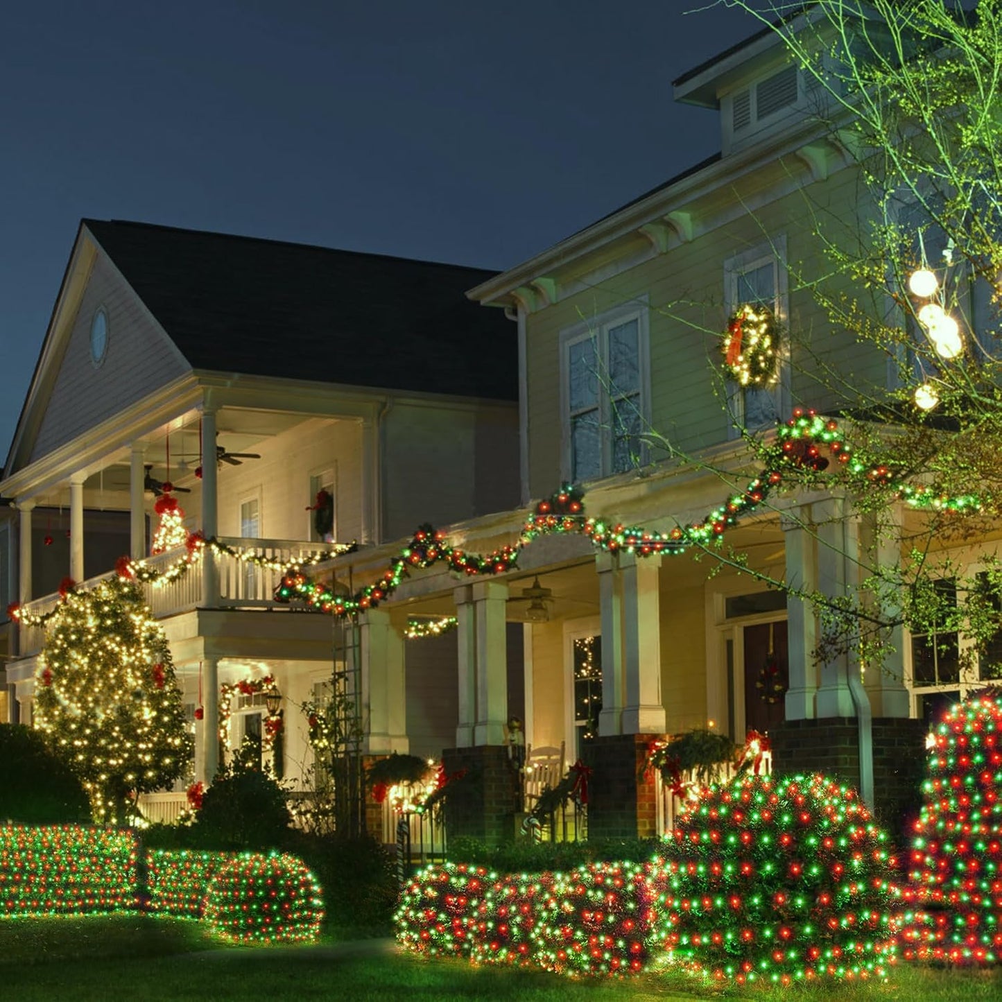 WBao Christmas Net Lights Gift – Housewarming Present and Birthday Gift for Women Who Love Effortless Holiday Decor