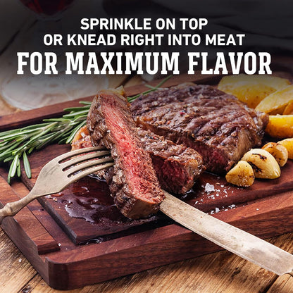 Weber Chicago Steak Seasoning – Premium 100% Sea Salt Blend for Steakhouse-Quality Results