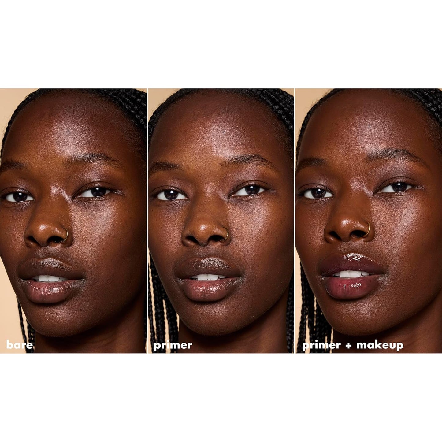 weightless silky texture suitable for all skin types