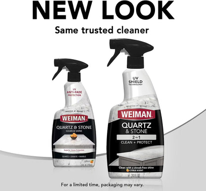 Weiman Quartz Countertop Cleaner and Polish – Thoughtful Housewarming Gift for New Homeowners