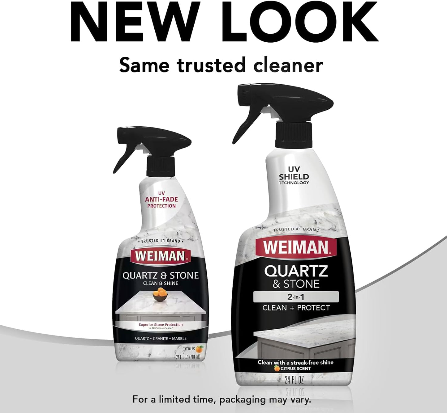 Weiman Quartz Countertop Cleaner & Polish – Streak-Free Shine for Modern Kitchens and Islands