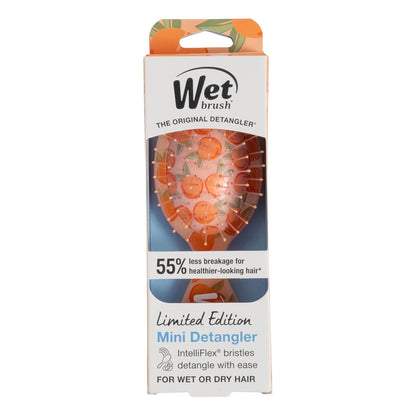Wet Brush Mini Detangler – Post-Shower Self-Care Hairbrush, Gentle Detangler for Curly and Textured Hair
