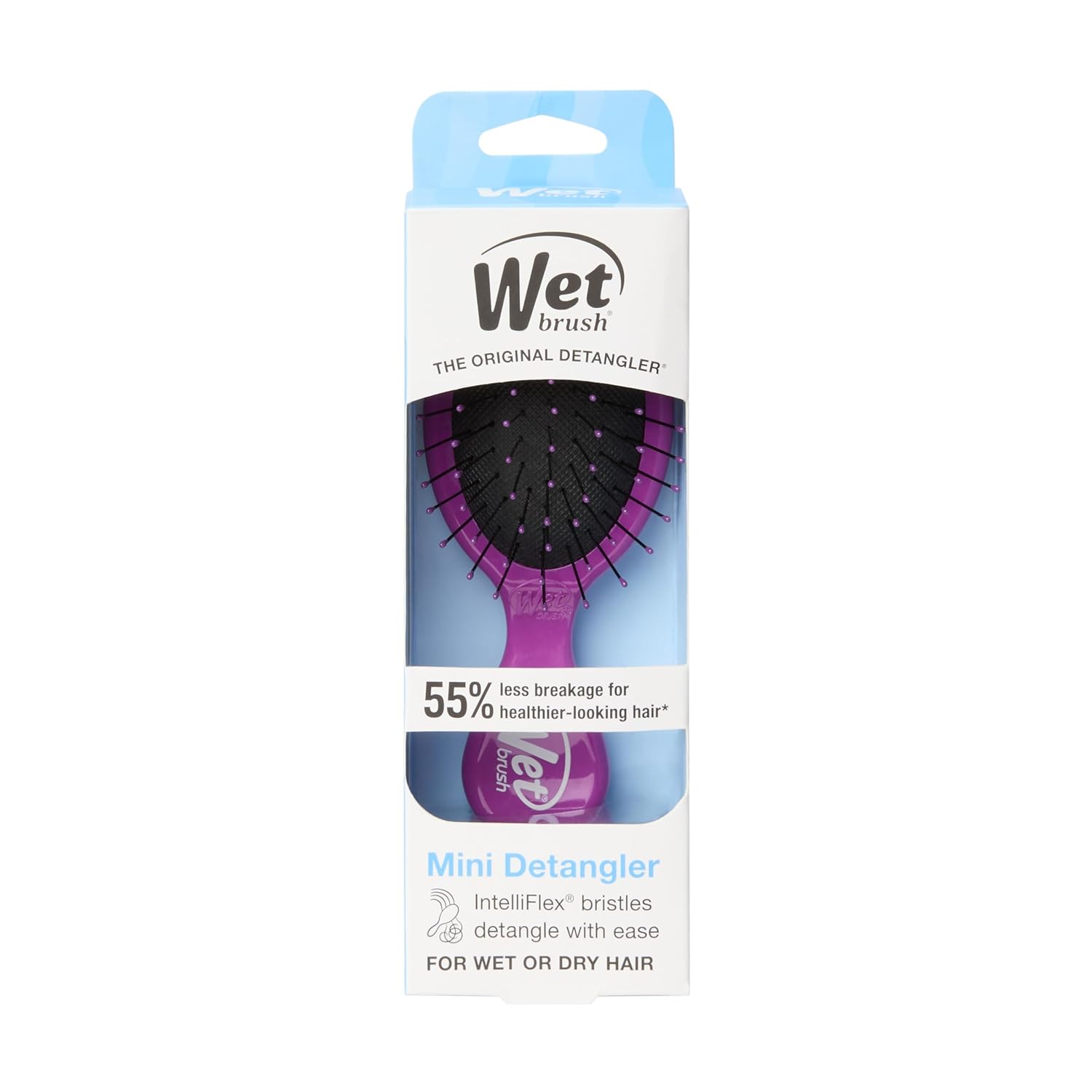 Wet Brush Mini Detangler – Thoughtful Birthday Gift for Women, 3-Pack Color Variety for Hair Care Lovers