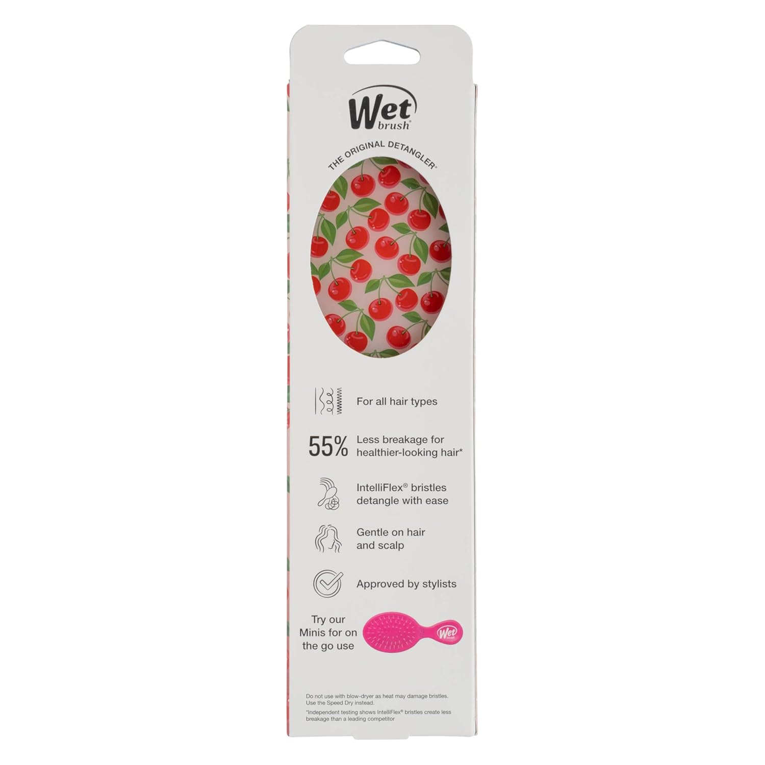 Wet Brush Original Detangler – Gentle Post-Shower Ritual for Breakage-Prone, Color-Treated Hair