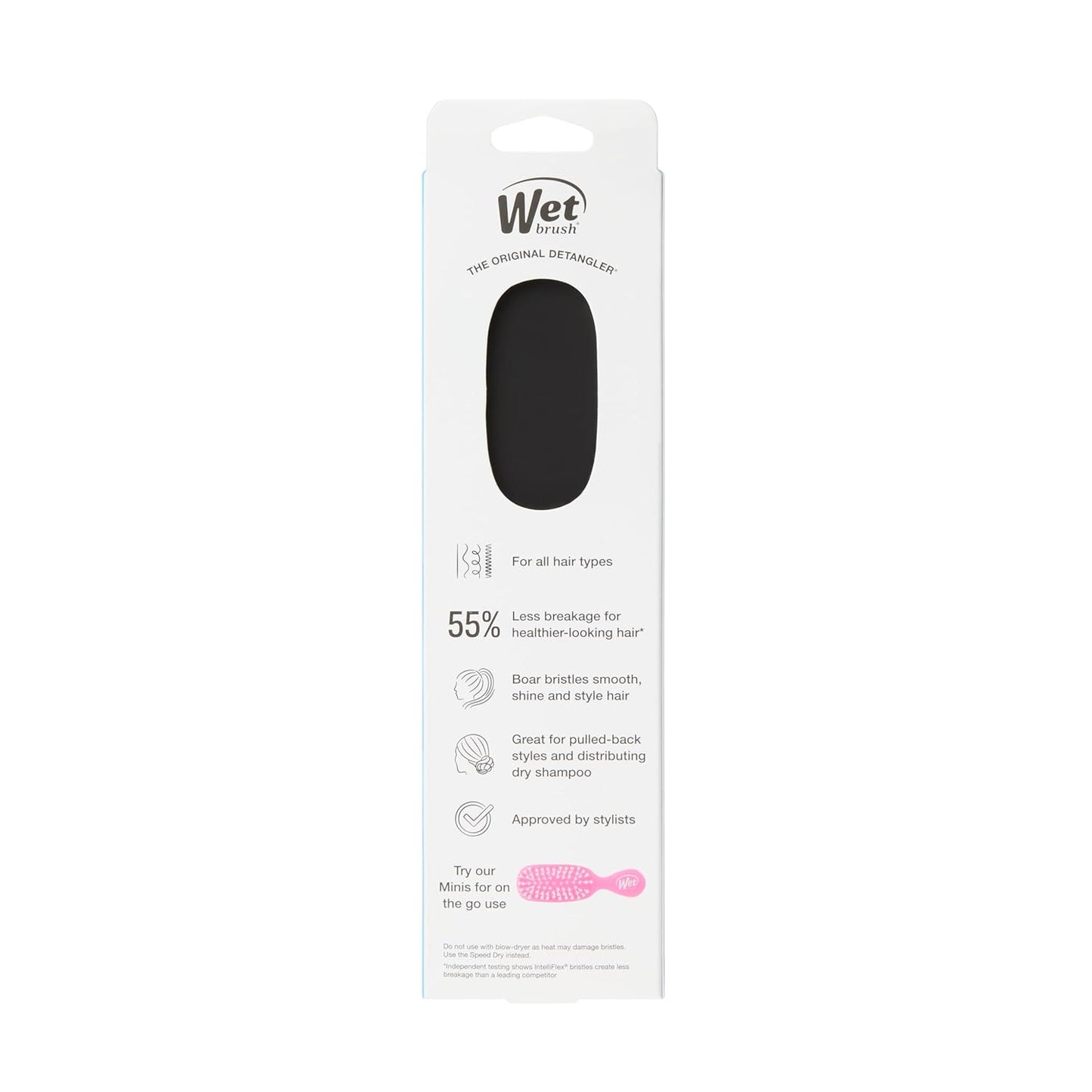 Wet Brush Smooth Styler Hair Brush for Women, Daily Self-Care Ritual for Post-Shower Detangling and Mindful Grooming