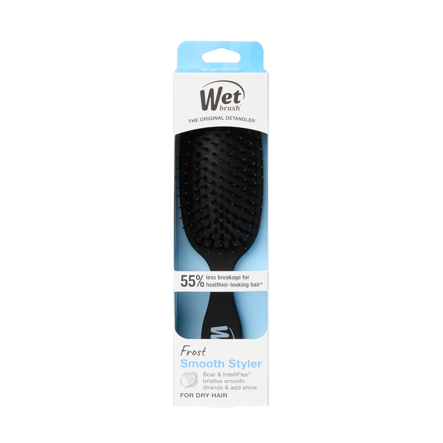 Wet Brush Smooth Styler Hair Brush for Women, Daily Self-Care Ritual for Post-Shower Detangling and Mindful Grooming