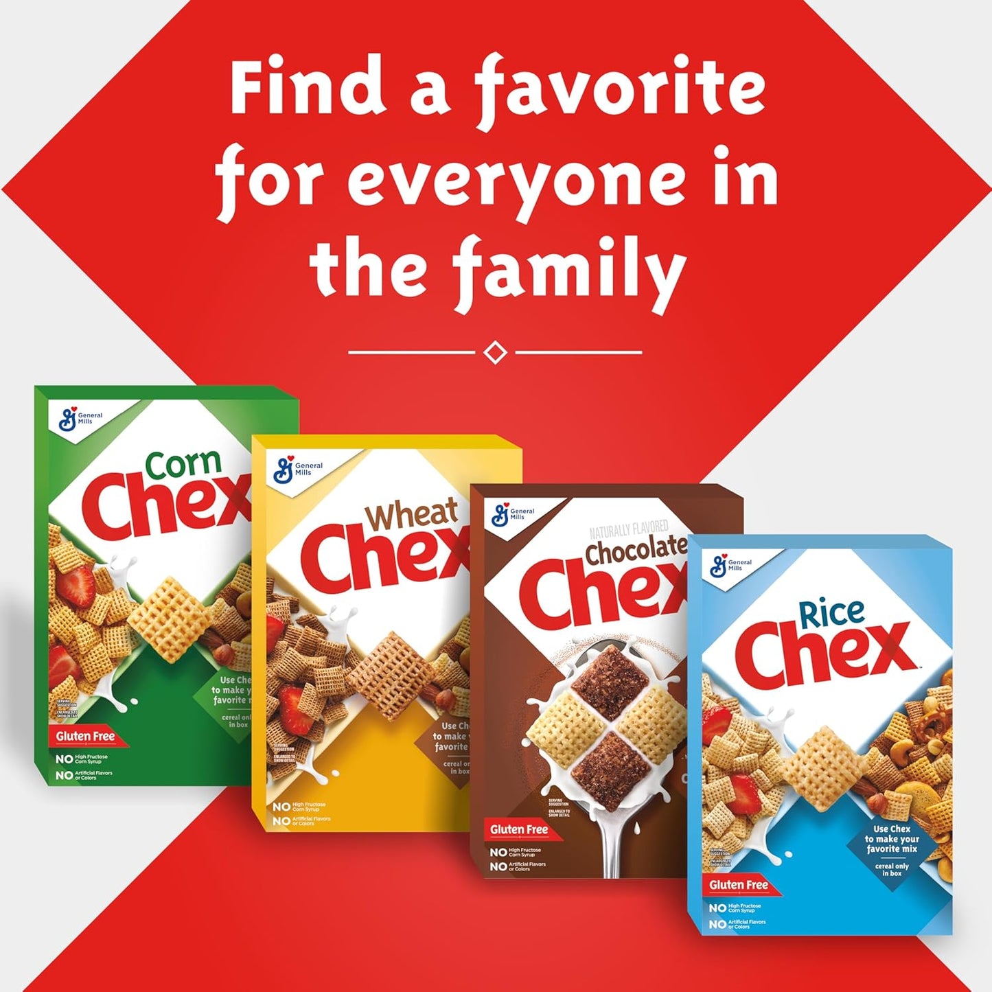 Wheat Chex Cereal – Kid-Friendly Lunchbox Snack for School Days, 14 oz Box
