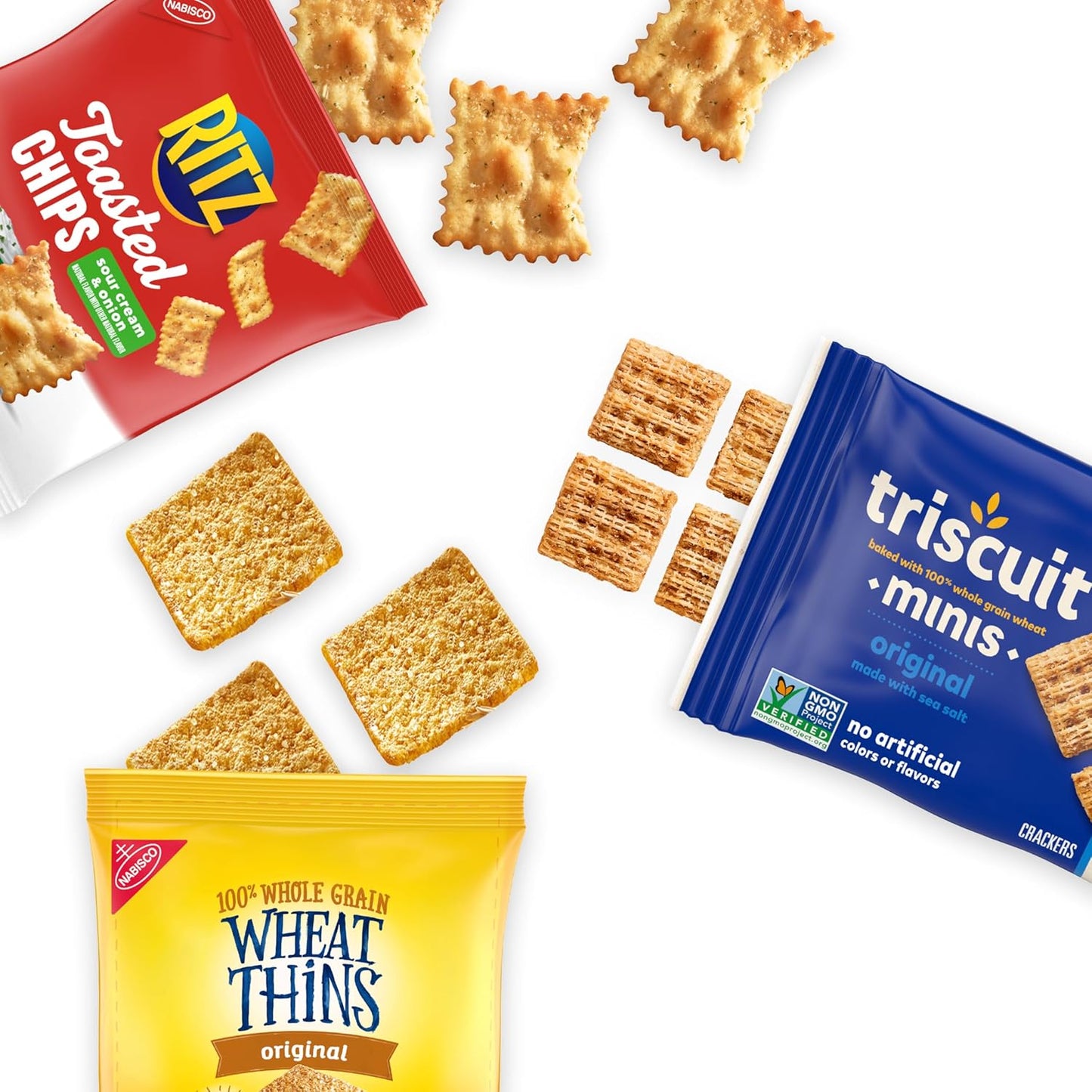 wheat thins made with 100% whole grain wheat, no artificial flavors or colors