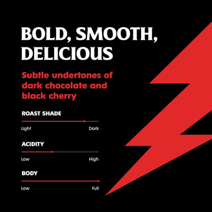 whole bean format compatible with french press, pour-over, drip, espresso, and cold brew