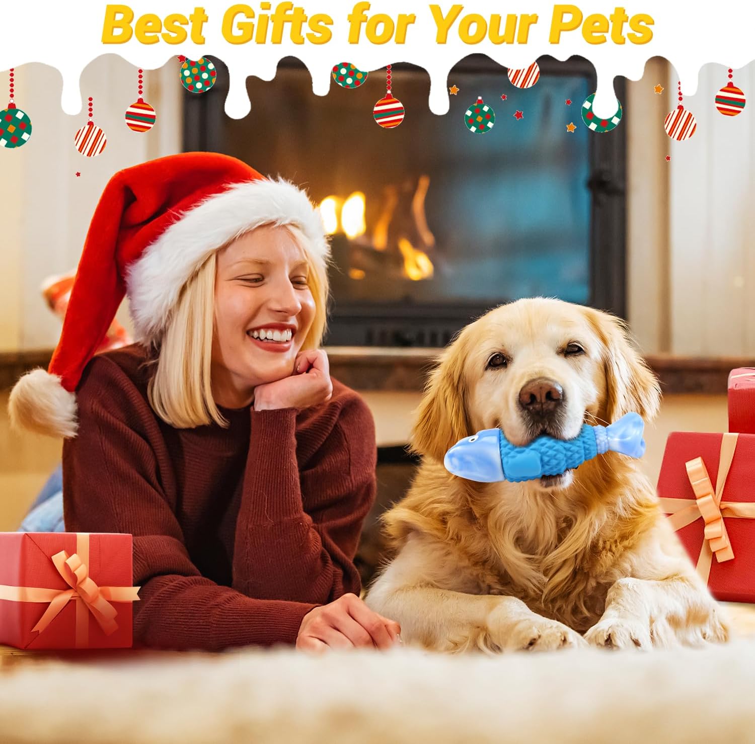 WinTour Heavy Duty Dog Toy – Welcome Home Gift for Newly Adopted Medium and Large Breed Dogs