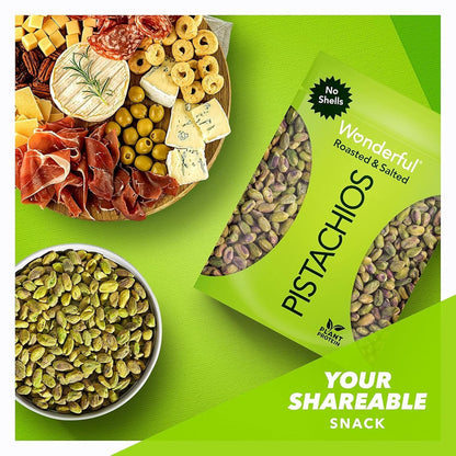 Wonderful Pistachios No Shells – Mindful Protein Snack for Home Pantry Wellness Routines