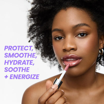 Wonderskin Lip Oil Rehab Serum – Honey Tinted Oil for Nightly Wind-Down Self-Care and Lip Hydration Ritual