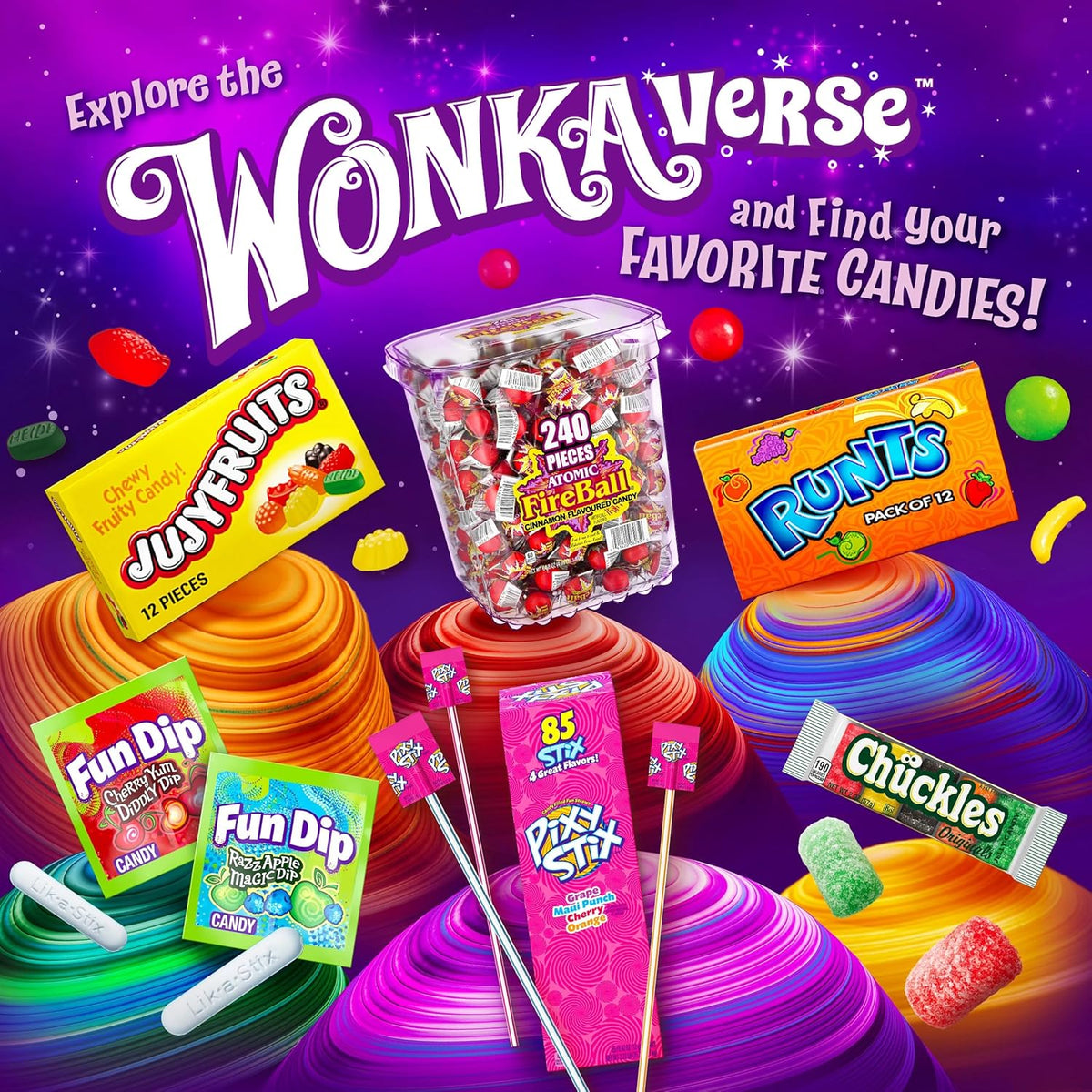 Wonka Boston Baked Beans Vegetarian 4.3 oz Theater Candy Boxes Care Package Gift for College Students and Nostalgic Adults, Pack of 12