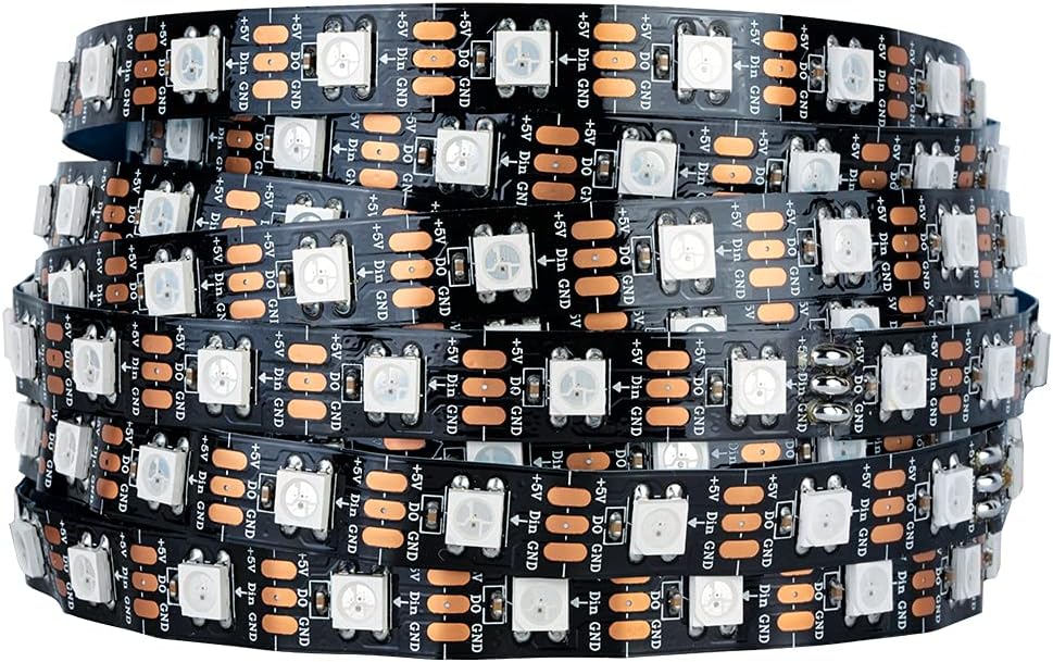 ws2812b individually addressable 5050 smd rgb leds with built-in ic driver